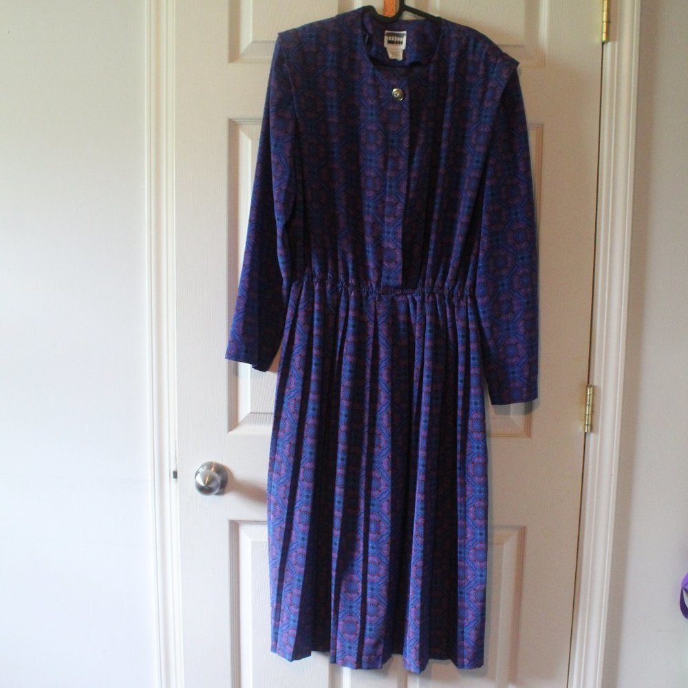 Vintage Blue Size 16 Dress